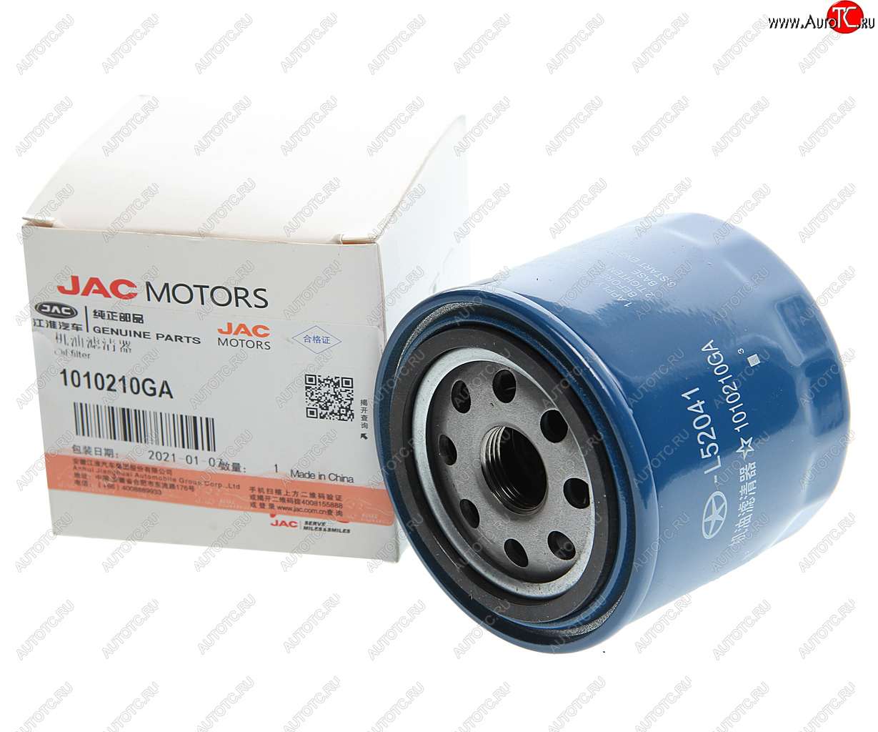 549 р. Фильтр масляный JAC S5 (2.0) OE JAC 1010210ga  с доставкой в г. Пермь