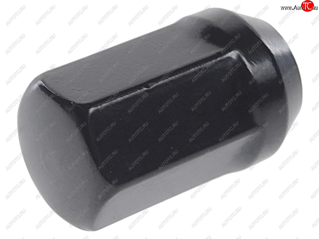 81 р. Гайка колеса М12х1.5х35 конус закрытая ключ 19мм черная RACING RACING 101080  с доставкой в г. Пермь