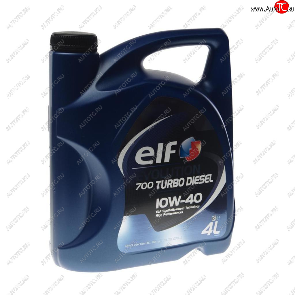 4 499 р. Масло дизельное EVOLUTION 700 TURBO D 10W40 п/синт.4л ELF ELF 10140501 ELF 10140501  с доставкой в г. Пермь