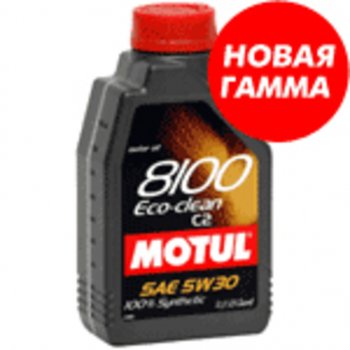 1 369 р. Масло моторное 8100 ECO-CLEAN C2 5W30 синт.1л MOTUL MOTUL 101542 MOTUL 101542  с доставкой в г. Пермь. Увеличить фотографию 1