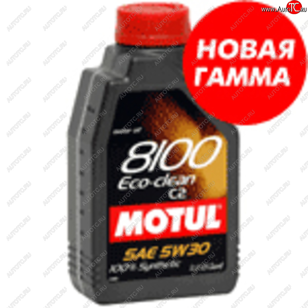 1 369 р. Масло моторное 8100 ECO-CLEAN C2 5W30 синт.1л MOTUL MOTUL 101542 MOTUL 101542  с доставкой в г. Пермь