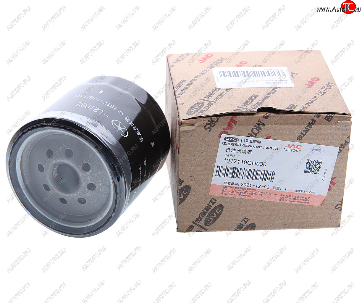 1 139 р. Фильтр масляный JAC S7 OE JAC 1017110gh030  с доставкой в г. Пермь
