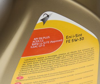 5 399 р. Масло моторное I-SINT FE 5W30 синт.4л ENI ENI 101797  с доставкой в г. Пермь. Увеличить фотографию 2