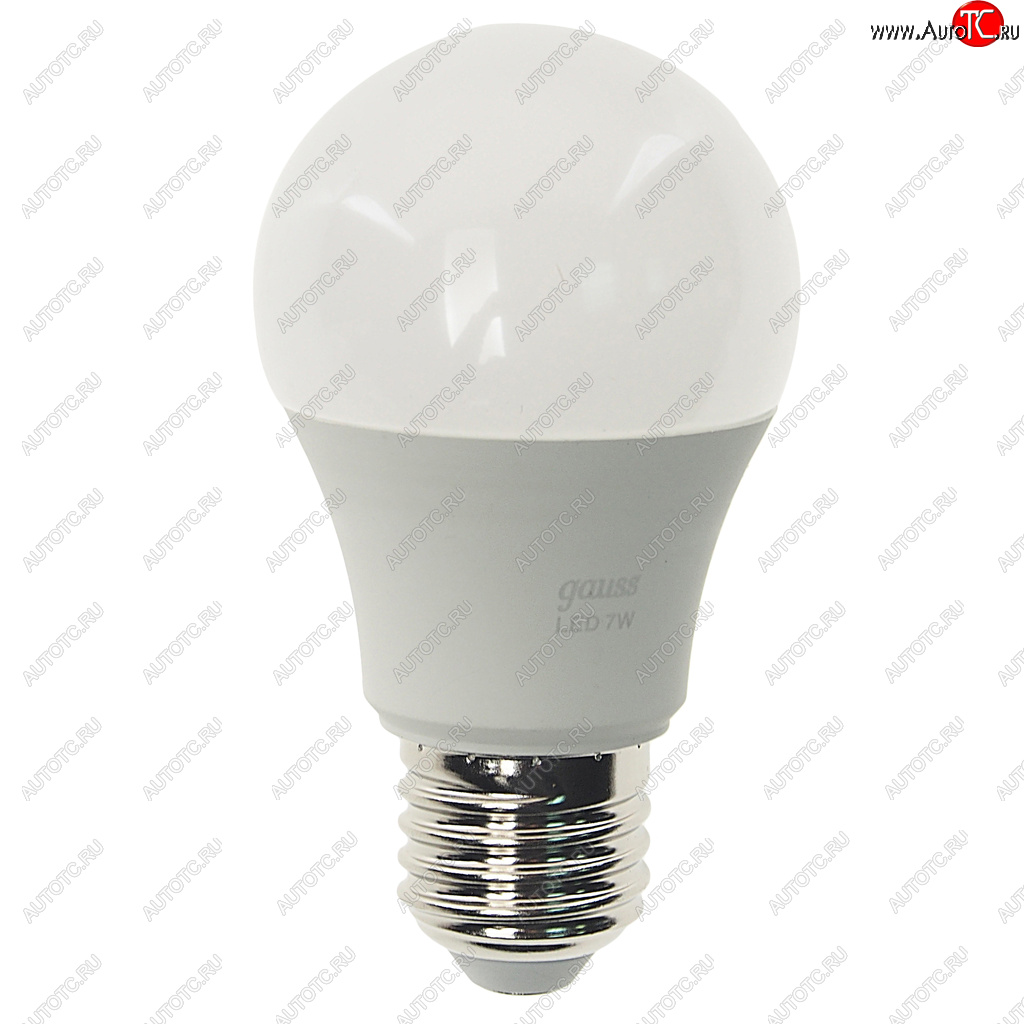 154 р. Лампа светодиодная E27 A60 7W (60W) 220V холодный GAUSS GAUSS 102502207  с доставкой в г. Пермь