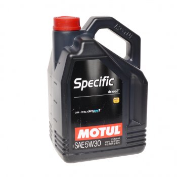 6 449 р. Масло моторное SPECIFIC DEXOS2 5W30 синт.5л MOTUL MOTUL 102643  с доставкой в г. Пермь. Увеличить фотографию 1