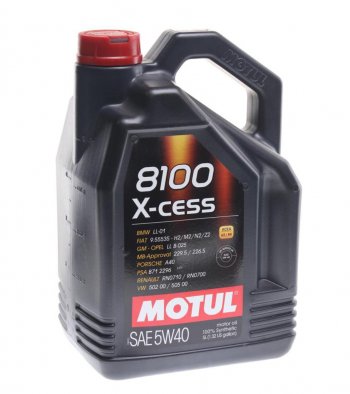 5 899 р. Масло моторное 8100 X-CESS 5W40 синт.5л MOTUL MOTUL 102870  с доставкой в г. Пермь. Увеличить фотографию 1
