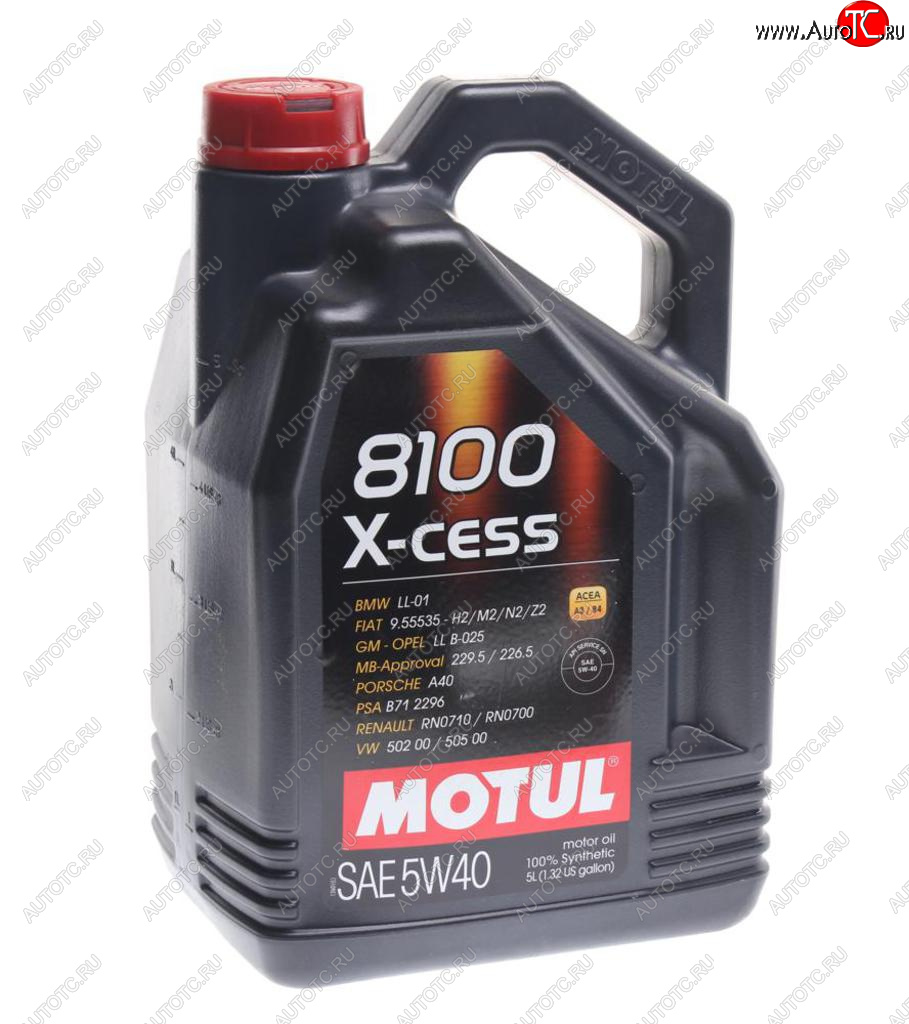 5 899 р. Масло моторное 8100 X-CESS 5W40 синт.5л MOTUL MOTUL 102870  с доставкой в г. Пермь