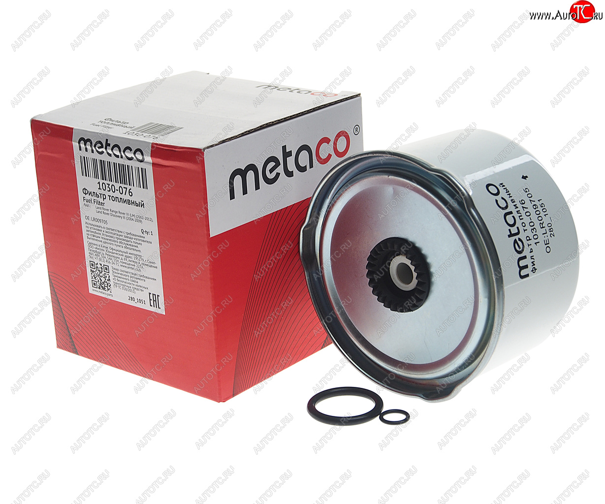 1 299 р. Фильтр топливный LAND ROVER Discovery (04-) METACO METACO 1030076  с доставкой в г. Пермь