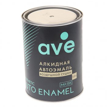 689 р. Краска 601 черная МЛ-ВК 800г AVE AVE 10306010  с доставкой в г. Пермь. Увеличить фотографию 1