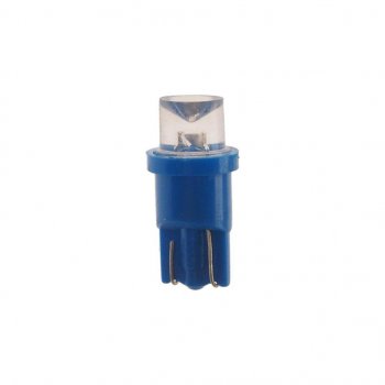 9 р. Лампа светодиодная 12V W5W T10 W2.1x9.5d Blue MEGAPOWER MEGAPOWER-AUTOMOTIVE 10312b  с доставкой в г. Пермь. Увеличить фотографию 2