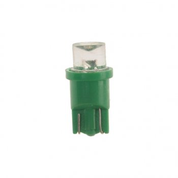 14 р. Лампа светодиодная 12V W5W T10 W2.1x9.5d Green MEGAPOWER MEGAPOWER-AUTOMOTIVE 10312g  с доставкой в г. Пермь. Увеличить фотографию 2