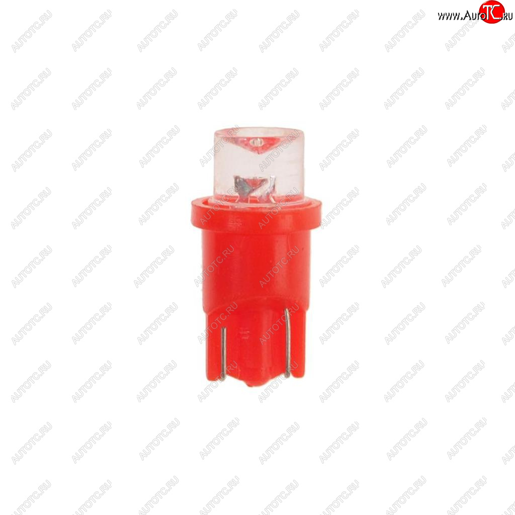 14 р. Лампа светодиодная 12V W5W T10 W2.1x9.5d Red MEGAPOWER MEGAPOWER-AUTOMOTIVE 10312r  с доставкой в г. Пермь