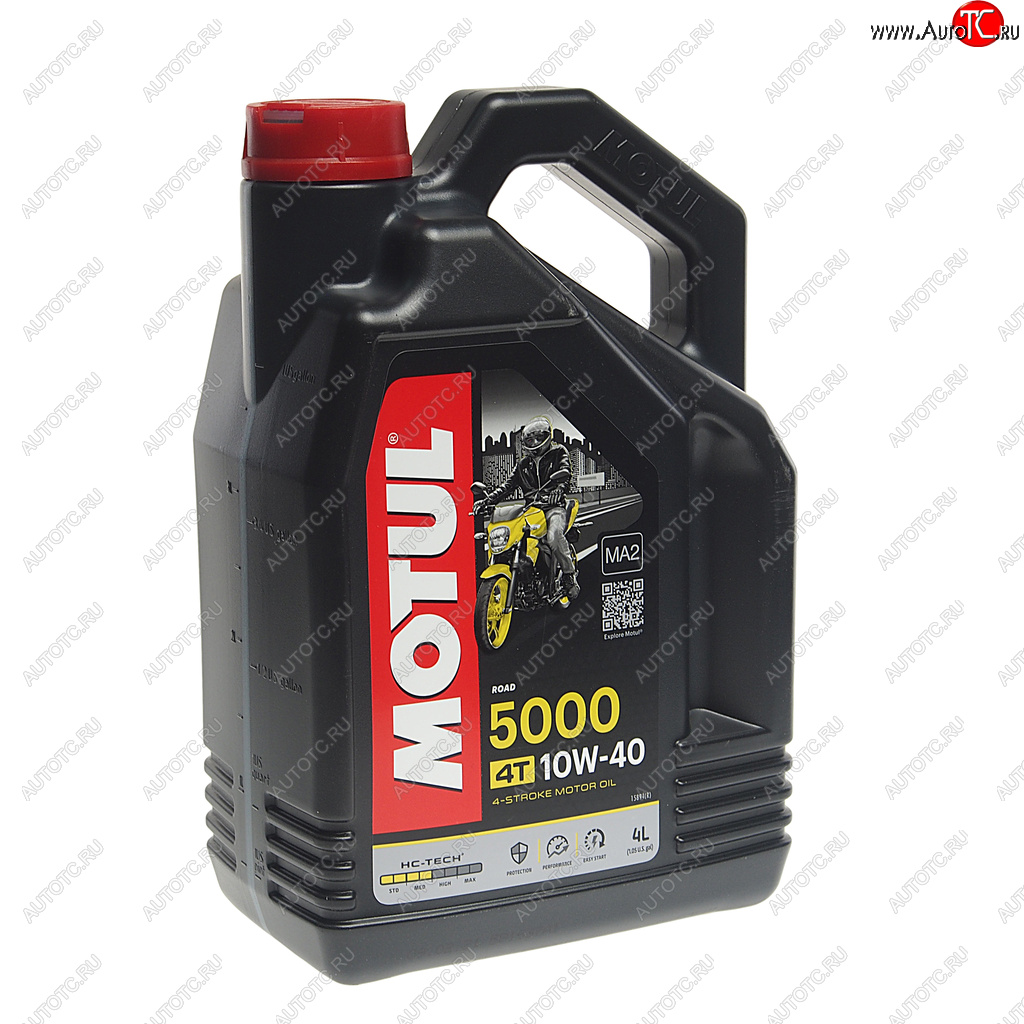 3 999 р. Масло моторное для 4-х тактных двигателей 5000 4T 10W40 псинт.4л MOTUL MOTUL 104056  с доставкой в г. Пермь
