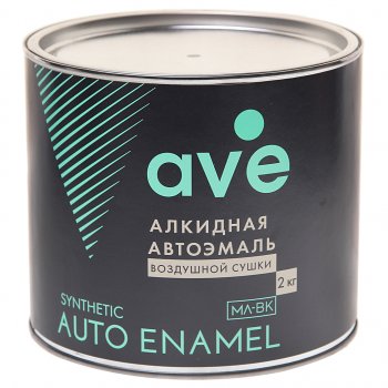 1 599 р. Краска 601 черная МЛ-ВК 2кг AVE AVE 10406010  с доставкой в г. Пермь. Увеличить фотографию 1