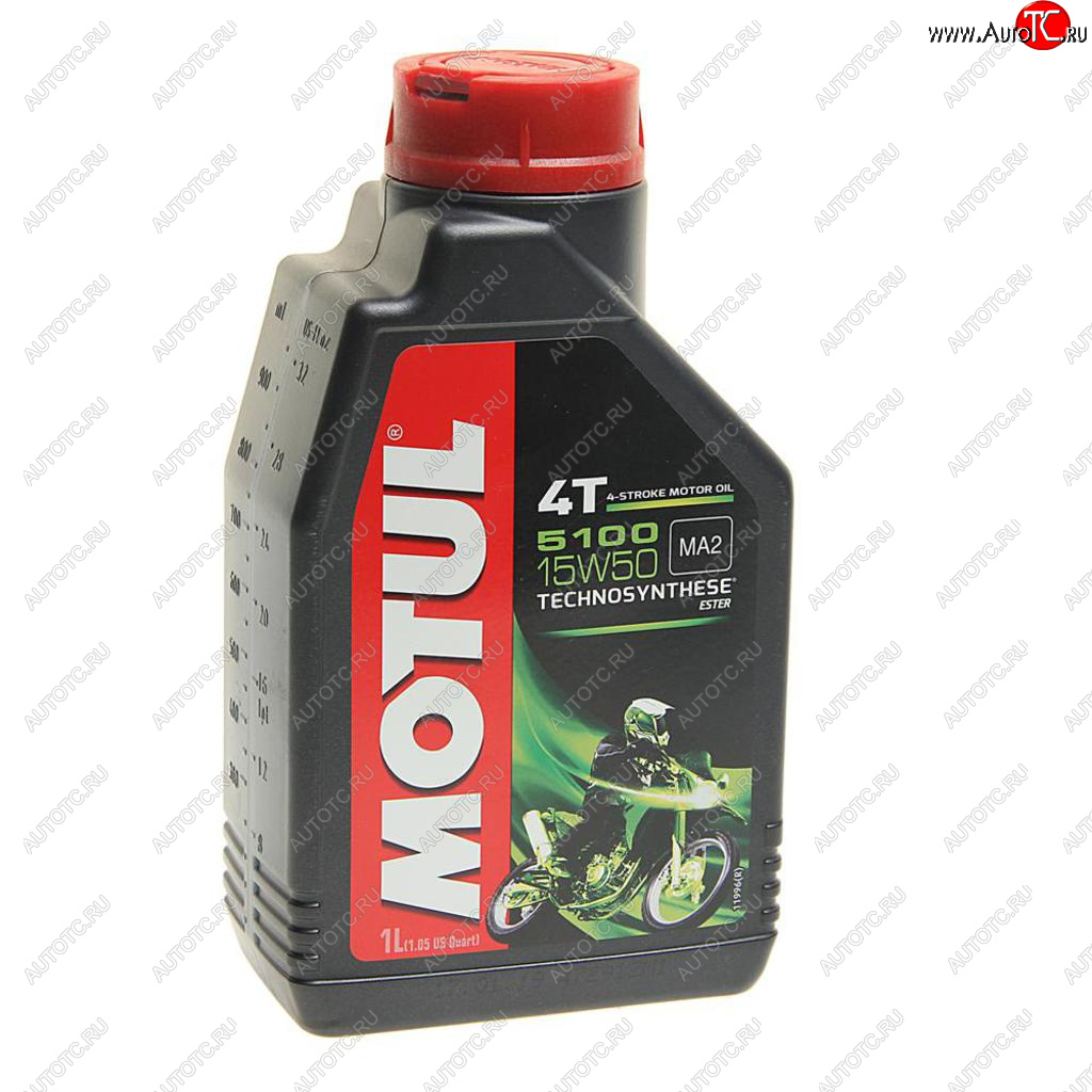 1 389 р. Масло моторное для 4-х тактных двигателей 5100 ESTER 4T 15W50 псинт.1л MOTUL MOTUL 104080  с доставкой в г. Пермь