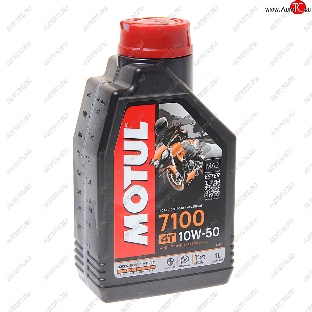 1 999 р. Масло моторное для 4-х тактных двигателей 7100 4T 10W50 синт.1л MOTUL MOTUL 104097  с доставкой в г. Пермь