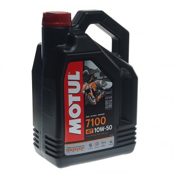 7 899 р. Масло моторное для 4-х тактных двигателей 7100 ESTER 4T 10W50 синт.4л MOTUL MOTUL 104098  с доставкой в г. Пермь. Увеличить фотографию 1