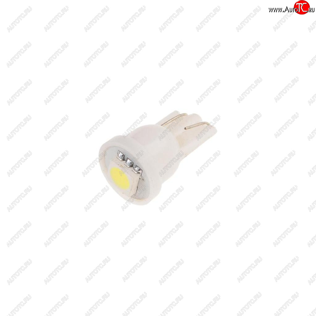 27 р. Лампа светодиодная 12V W5W T10 W2.1x9.5d 6000K MEGAPOWER MEGAPOWER-AUTOMOTIVE 10411w  с доставкой в г. Пермь