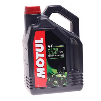 5 299 р. Масло моторное для 4-х тактных двигателей 5100 ESTER 4T 10W40 псинт.4л MOTUL MOTUL 104177  с доставкой в г. Пермь. Увеличить фотографию 1