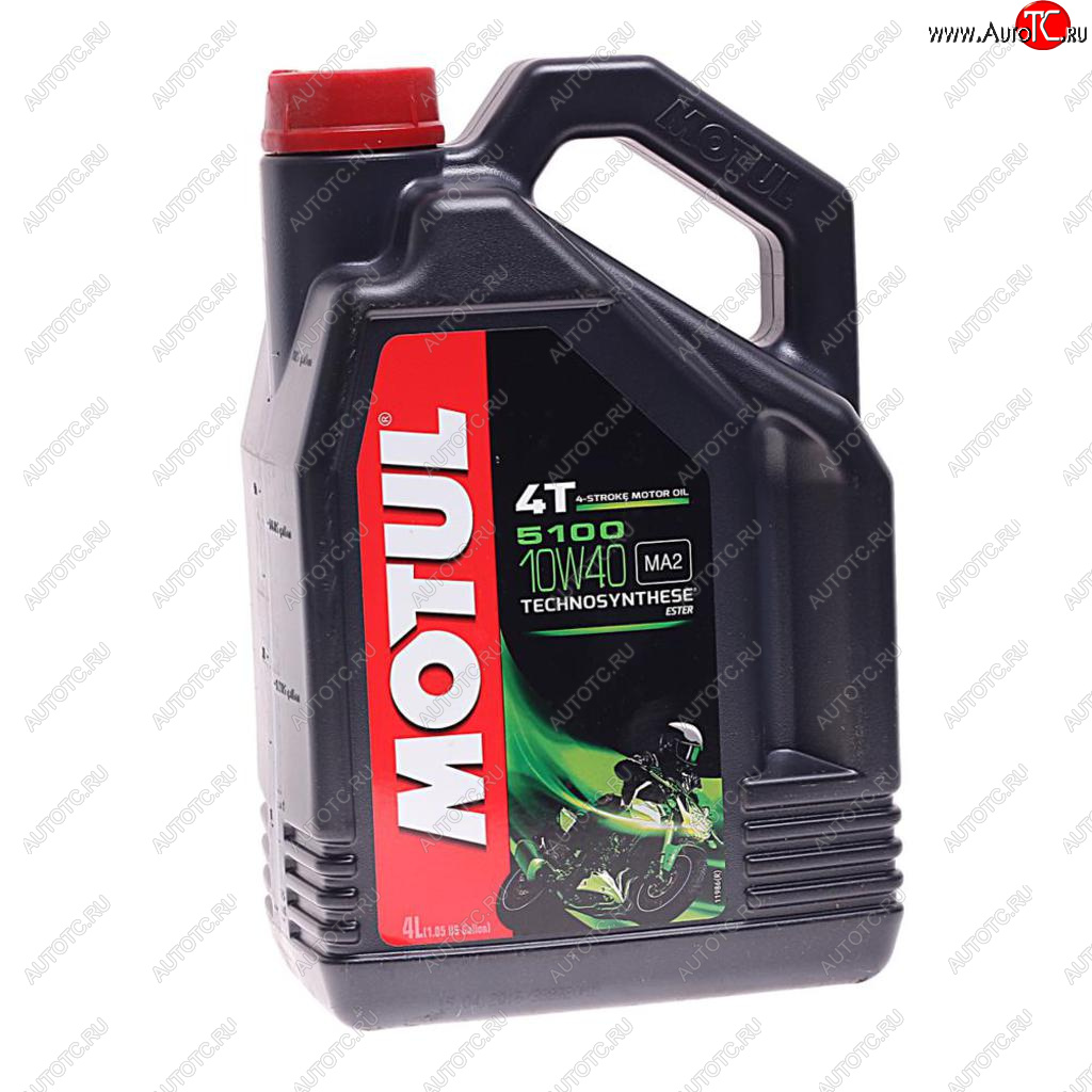 5 299 р. Масло моторное для 4-х тактных двигателей 5100 ESTER 4T 10W40 псинт.4л MOTUL MOTUL 104177  с доставкой в г. Пермь