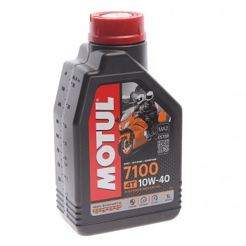 1 699 р. Масло моторное для 4-х тактных двигателей 7100 ESTER 4T 10W40 синт.1л MOTUL MOTUL 104202  с доставкой в г. Пермь. Увеличить фотографию 1