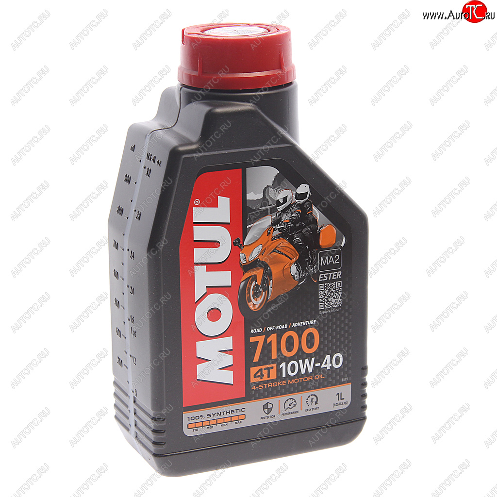 1 699 р. Масло моторное для 4-х тактных двигателей 7100 ESTER 4T 10W40 синт.1л MOTUL MOTUL 104202  с доставкой в г. Пермь