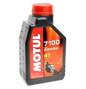 1 599 р. Масло моторное 7100 4T 20W50 синт.1л MOTUL MOTUL 104217  с доставкой в г. Пермь. Увеличить фотографию 1