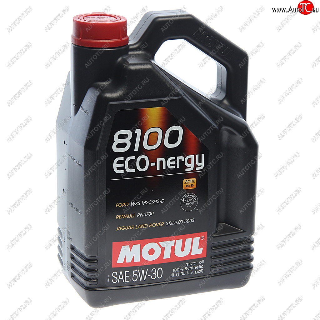 5 899 р. Масло моторное 8100 ECO-NERGY 5W30 синт.4л MOTUL MOTUL 104257  с доставкой в г. Пермь