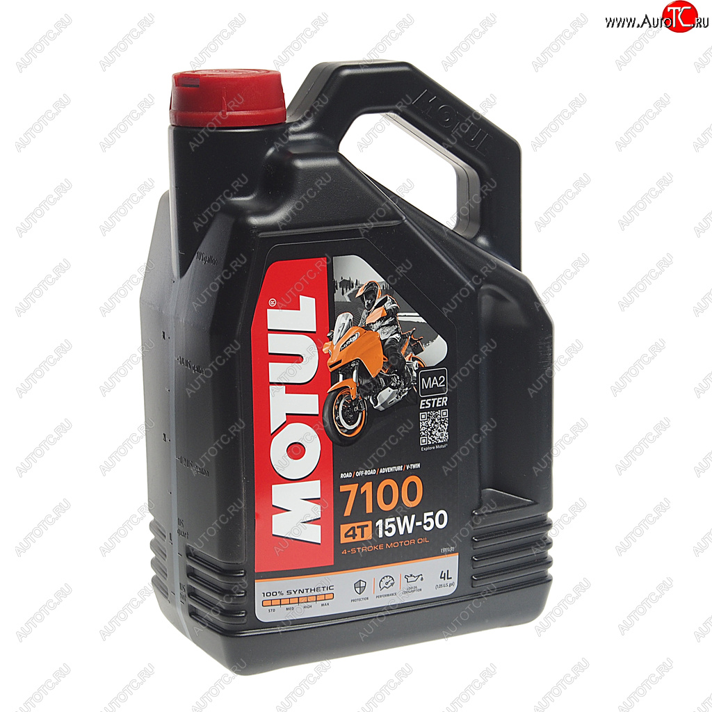 6 749 р. Масло моторное для 4-х тактных двигателей 7100 ESTER 4T 15W50 синт.4л MOTUL MOTUL 104299  с доставкой в г. Пермь