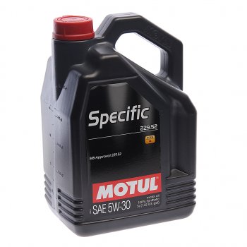 7 999 р. Масло моторное SPECIFIC MB 229.52 5W30 5л MOTUL MOTUL 104845  с доставкой в г. Пермь. Увеличить фотографию 1