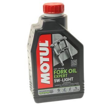 1 699 р. Масло для мотовилок и амортизаторов FORK OIL EXPERT LIGHT 5W псинт.1л MOTUL MOTUL 105929  с доставкой в г. Пермь. Увеличить фотографию 1