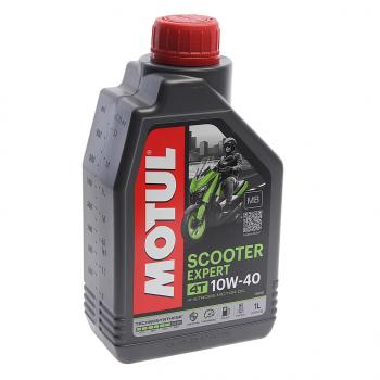 1 279 р. Масло моторное для 4-х тактных двигателей SCOOTER EXPERT 4T 10W40 MB псинт.1л MOTUL MOTUL 105935  с доставкой в г. Пермь. Увеличить фотографию 1