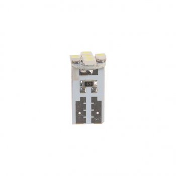 34 р. Лампа светодиодная 12V W5W T10 W2.1x9.5d 6000K 5 LED MEGAPOWER MEGAPOWER-AUTOMOTIVE 10611w  с доставкой в г. Пермь. Увеличить фотографию 2