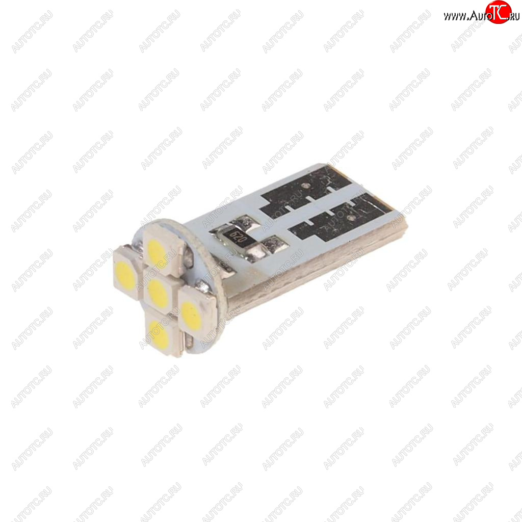 34 р. Лампа светодиодная 12V W5W T10 W2.1x9.5d 6000K 5 LED MEGAPOWER MEGAPOWER-AUTOMOTIVE 10611w  с доставкой в г. Пермь