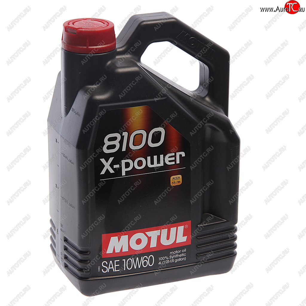 6 499 р. Масло моторное 8100 X-POWER 10W60 синт.4л MOTUL MOTUL 106143  с доставкой в г. Пермь