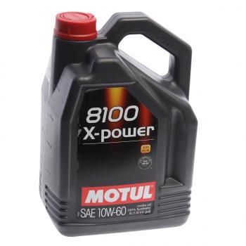 8 449 р. Масло моторное 8100 X-POWER 10W60 синт.5л MOTUL MOTUL 106144  с доставкой в г. Пермь. Увеличить фотографию 1