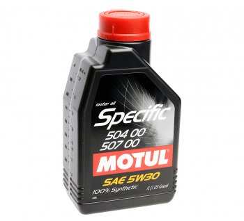 1 949 р. Масло моторное SPECIFIC VW 5040050700 5W30 синт.1л MOTUL MOTUL 106374  с доставкой в г. Пермь. Увеличить фотографию 1