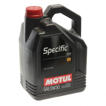 8 999 р. Масло моторное SPECIFIC 2312 0W30 синт.5л MOTUL MOTUL 106414  с доставкой в г. Пермь. Увеличить фотографию 1