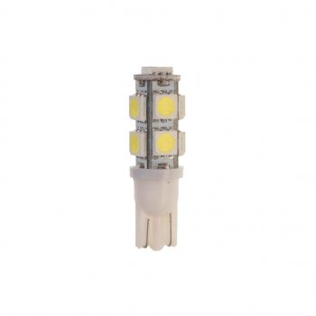 25 р. Лампа светодиодная 12V W5W T10 W2.1x9.5d 6000K 9 LED MEGAPOWER MEGAPOWER-AUTOMOTIVE 10715w  с доставкой в г. Пермь. Увеличить фотографию 2