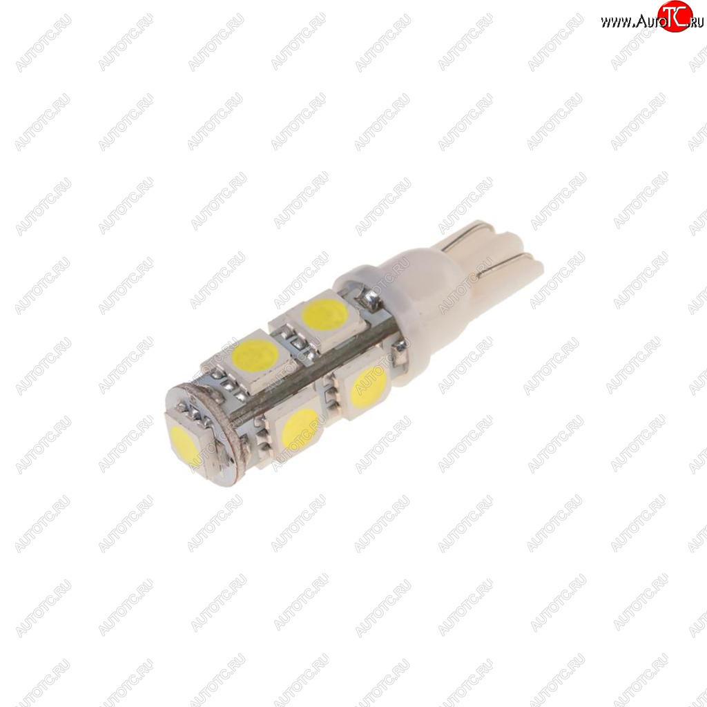 25 р. Лампа светодиодная 12V W5W T10 W2.1x9.5d 6000K 9 LED MEGAPOWER MEGAPOWER-AUTOMOTIVE 10715w  с доставкой в г. Пермь