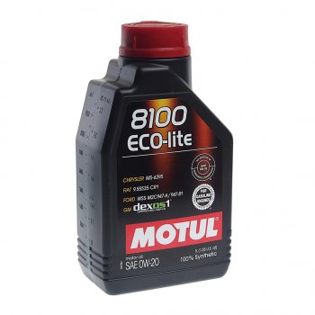 1 789 р. Масло моторное 8100 ECO-LITE 0W20 синт.1л MOTUL MOTUL 108534  с доставкой в г. Пермь. Увеличить фотографию 1