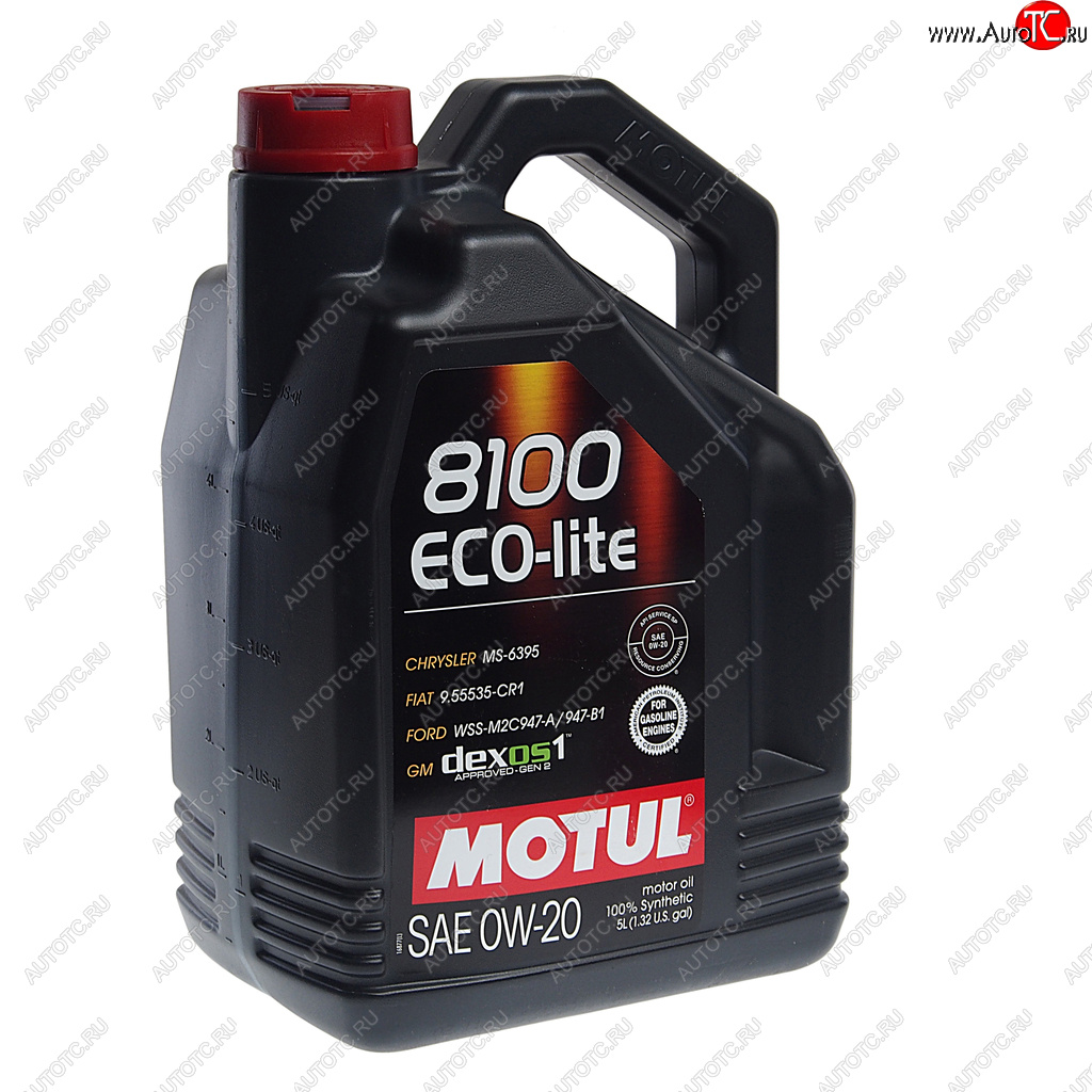 7 399 р. Масло моторное 8100 ECO-LITE 0W20 синт.5л MOTUL MOTUL 108536  с доставкой в г. Пермь