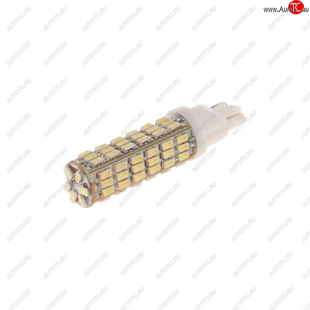 124 р. Лампа светодиодная 12V W5W T10 W2.1x9.5d 6000K 68 LED MEGAPOWER MEGAPOWER-AUTOMOTIVE 10913w  с доставкой в г. Пермь