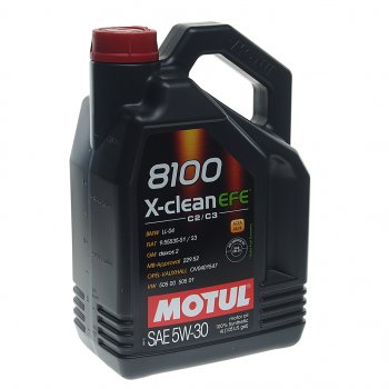 5 949 р. Масло моторное 8100 X-CLEAN EFE 5W30 синт.4л MOTUL MOTUL 109171  с доставкой в г. Пермь. Увеличить фотографию 1
