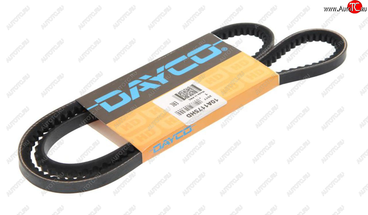 449 р. Ремень приводной клиновой 10х1175 DAYCO DAYCO 10a1175hd DAYCO 10a1175hd  с доставкой в г. Пермь