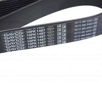 2 389 р. Ремень приводной поликлиновой 10PK1487HD DAYCO DAYCO 10pk1487hd  с доставкой в г. Пермь. Увеличить фотографию 2