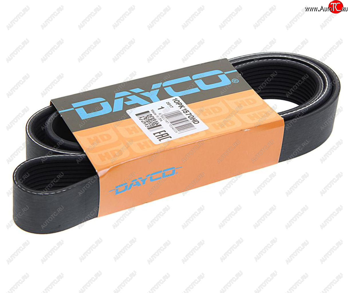 2 699 р. Ремень приводной поликлиновой 10PK1570HD DAYCO DAYCO 10pk1570hd  с доставкой в г. Пермь