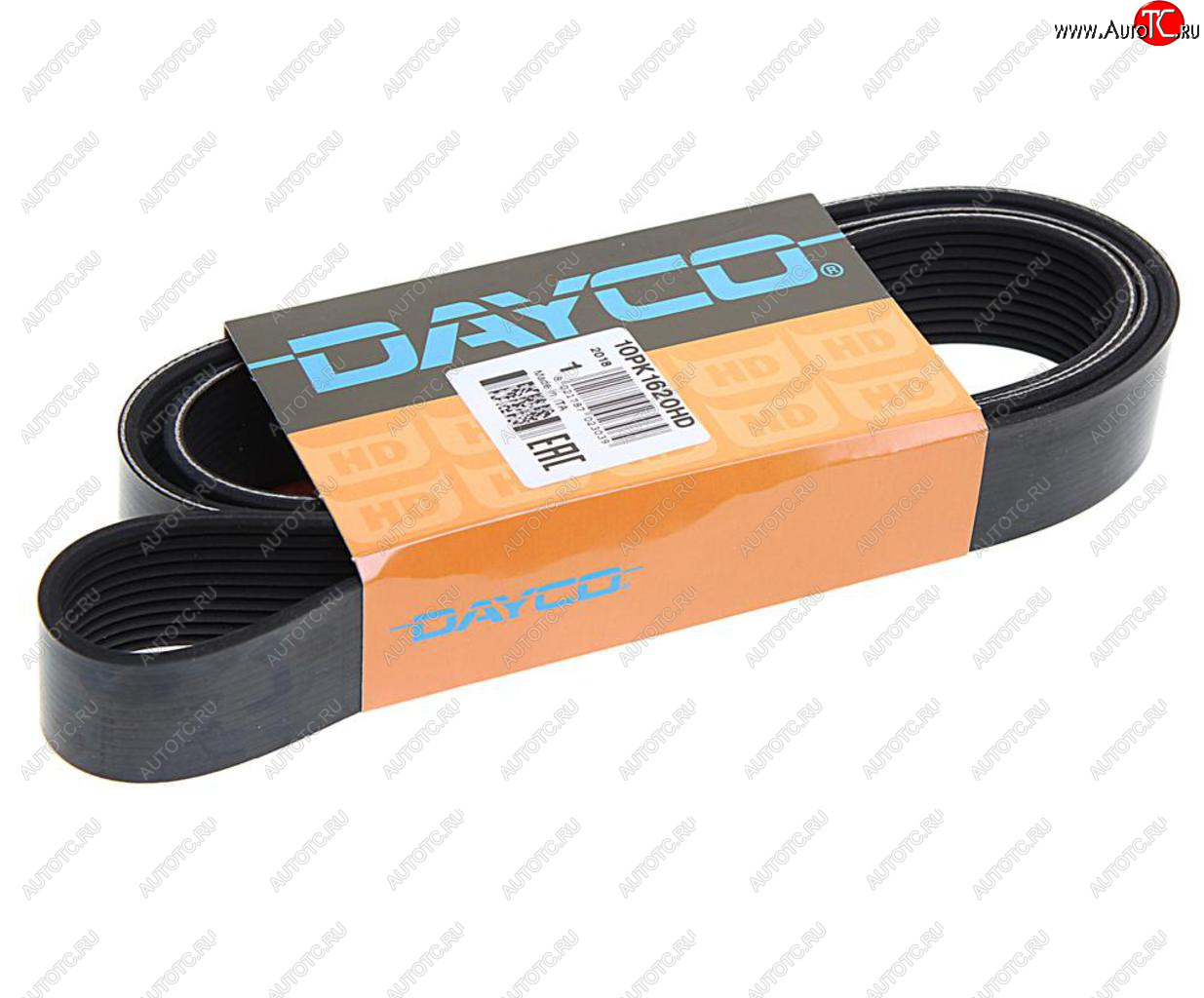 2 469 р. Ремень приводной поликлиновой 10PK1620HD DAYCO DAYCO 10pk1620hd  с доставкой в г. Пермь