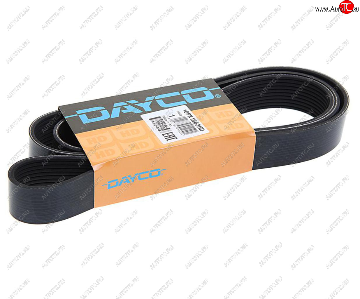 3 399 р. Ремень приводной поликлиновой 10PK1863HD DAYCO DAYCO 10pk1863hd  с доставкой в г. Пермь