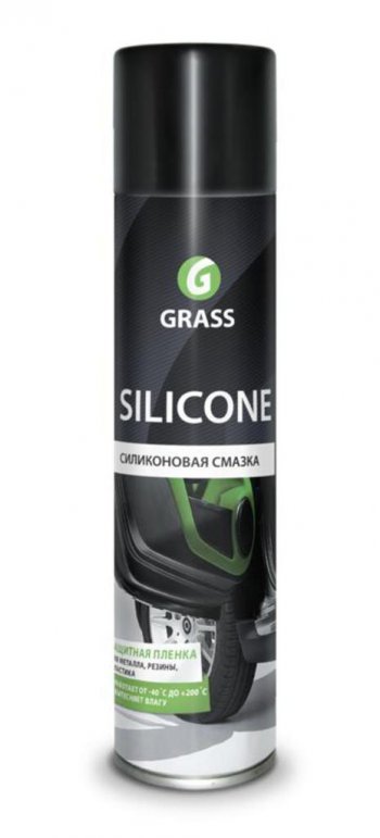 419 р. Смазка силиконовая 400мл аэрозоль Silicone GRASS GRASS 110206  с доставкой в г. Пермь. Увеличить фотографию 1